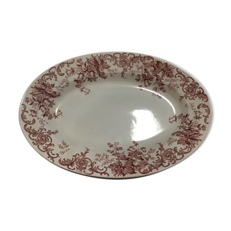 Flat oval iron earth campanule st Amand