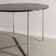 Black Mid Century Bauhaus Wooden Chrome "B21" Table by Marcel Breuer, 1930s