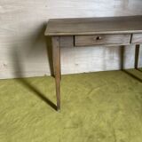 Real oak farmhouse table from the late 1800s.