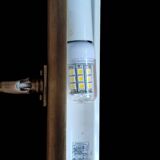 Vintage 80s brass picture light Ikea