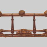 Wall coat rack in imitation of 20th century bamboo