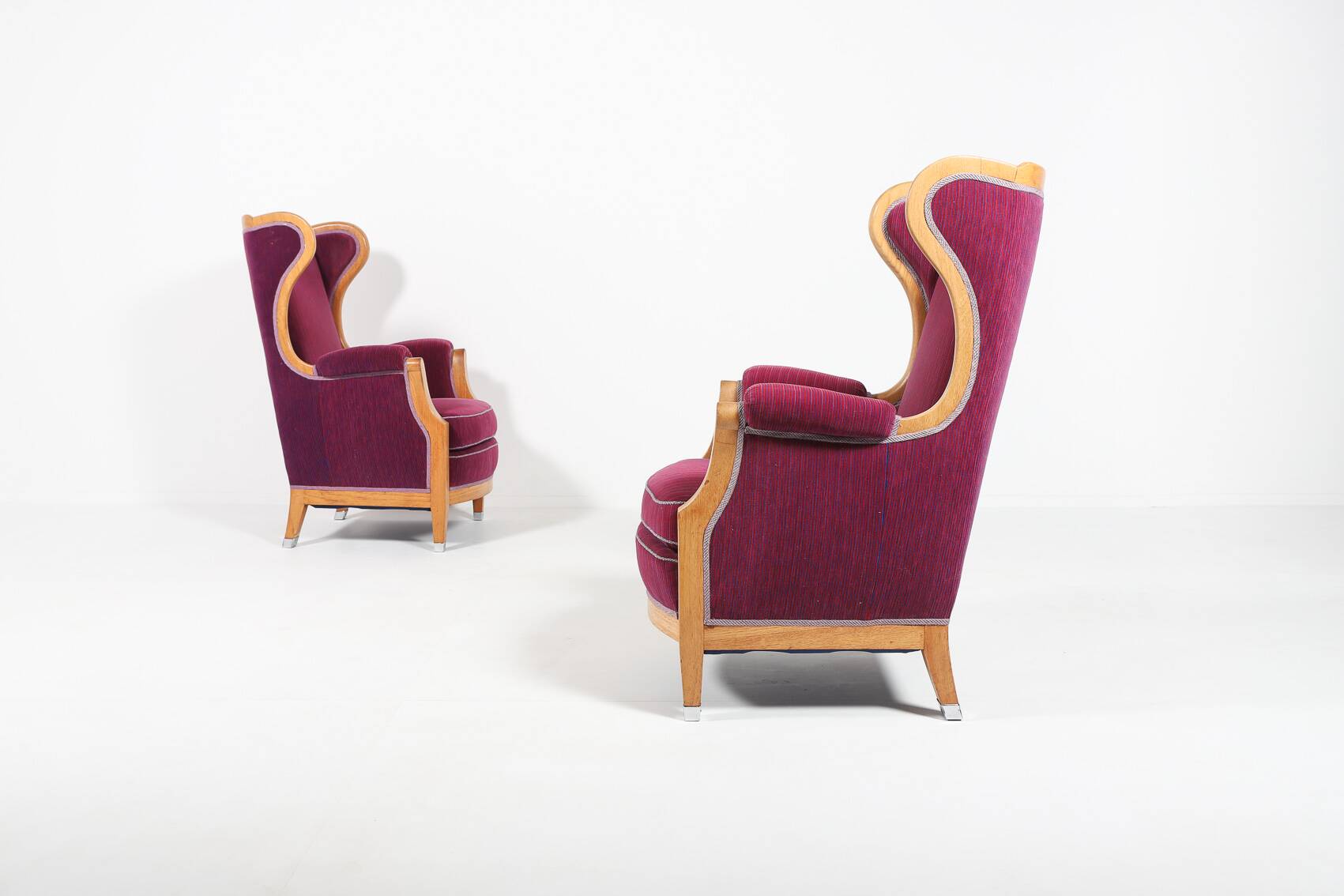 Pair of Lounge Chairs by Oscar Nilsson, Sweden 1960’s