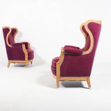 Pair of Lounge Chairs by Oscar Nilsson, Sweden 1960’s