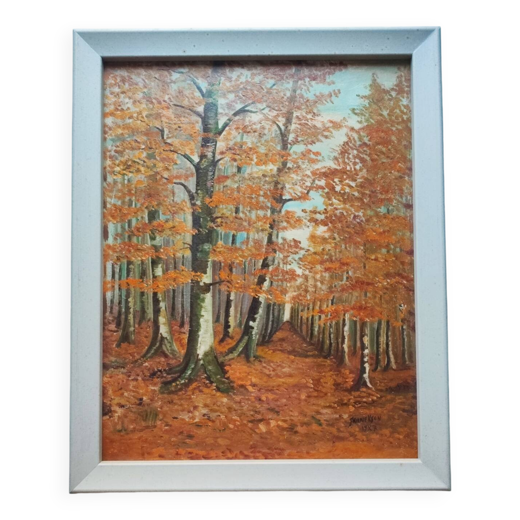 Tableau - paysage forestier