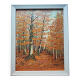 Tableau - paysage forestier