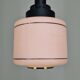 Mid-Century Modern Stilnovo Style Opaline Glass Pendant Light, 1950s/1960s