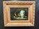 Small oil painting on panel, still life, early 20th century.