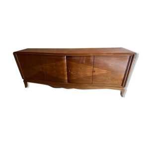 Enfilade et table ebenesterie noyer,
