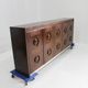 Vintage brutalist sideboard 1970s