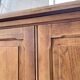 XXL solid oak counter sideboard