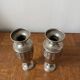 Pair of silver-plated vases/urns from the 1920s/30s.