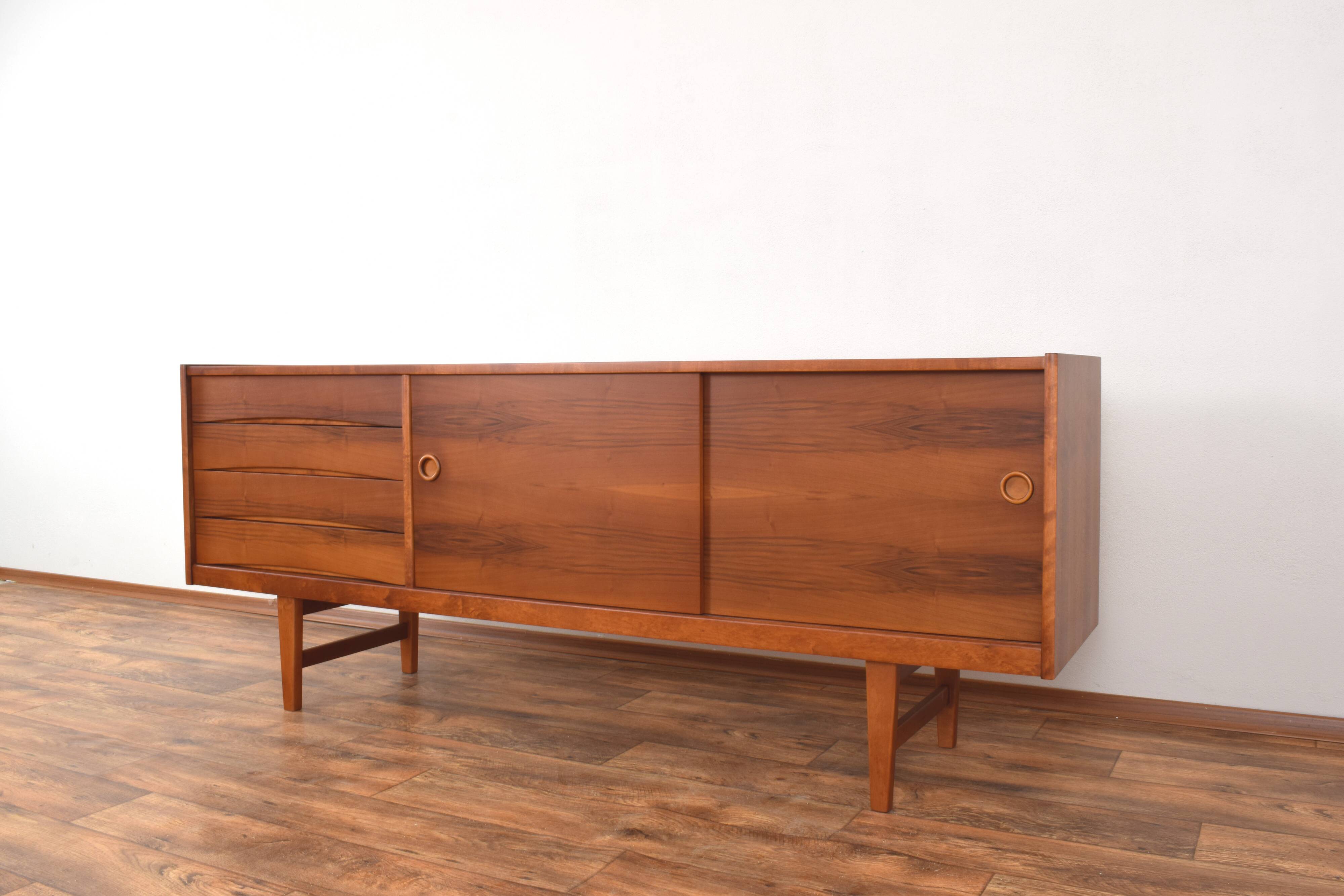 Mid-Century Walnut Sideboard Model Ulvö by Erik Wørts for Ikea, 1960s