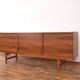 Mid-Century Walnut Sideboard Model Ulvö by Erik Wørts for Ikea, 1960s