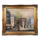 After Renée Wilsson: Oil on canvas The Arc de Triomphe in Paris circa 1980