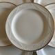 Set of 7 neo-classical plates directoire fine earthenware from Gien 19th