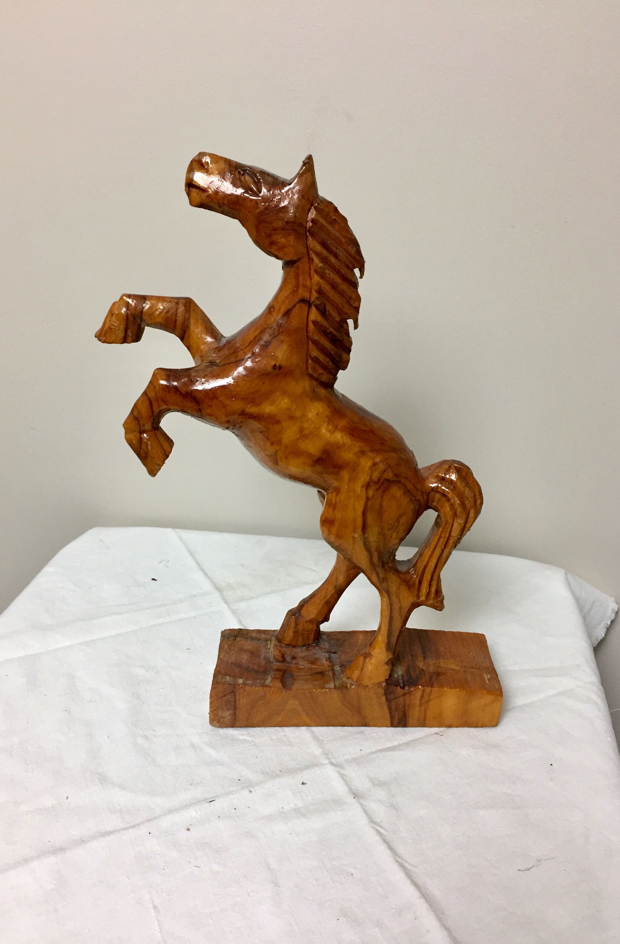 Prancing Wooden Horse