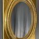 Miroir h88 x76 cm époque napoléon iii doute feuille d’or bon état