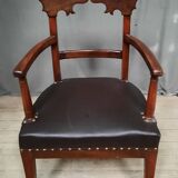 Mahogany armchair