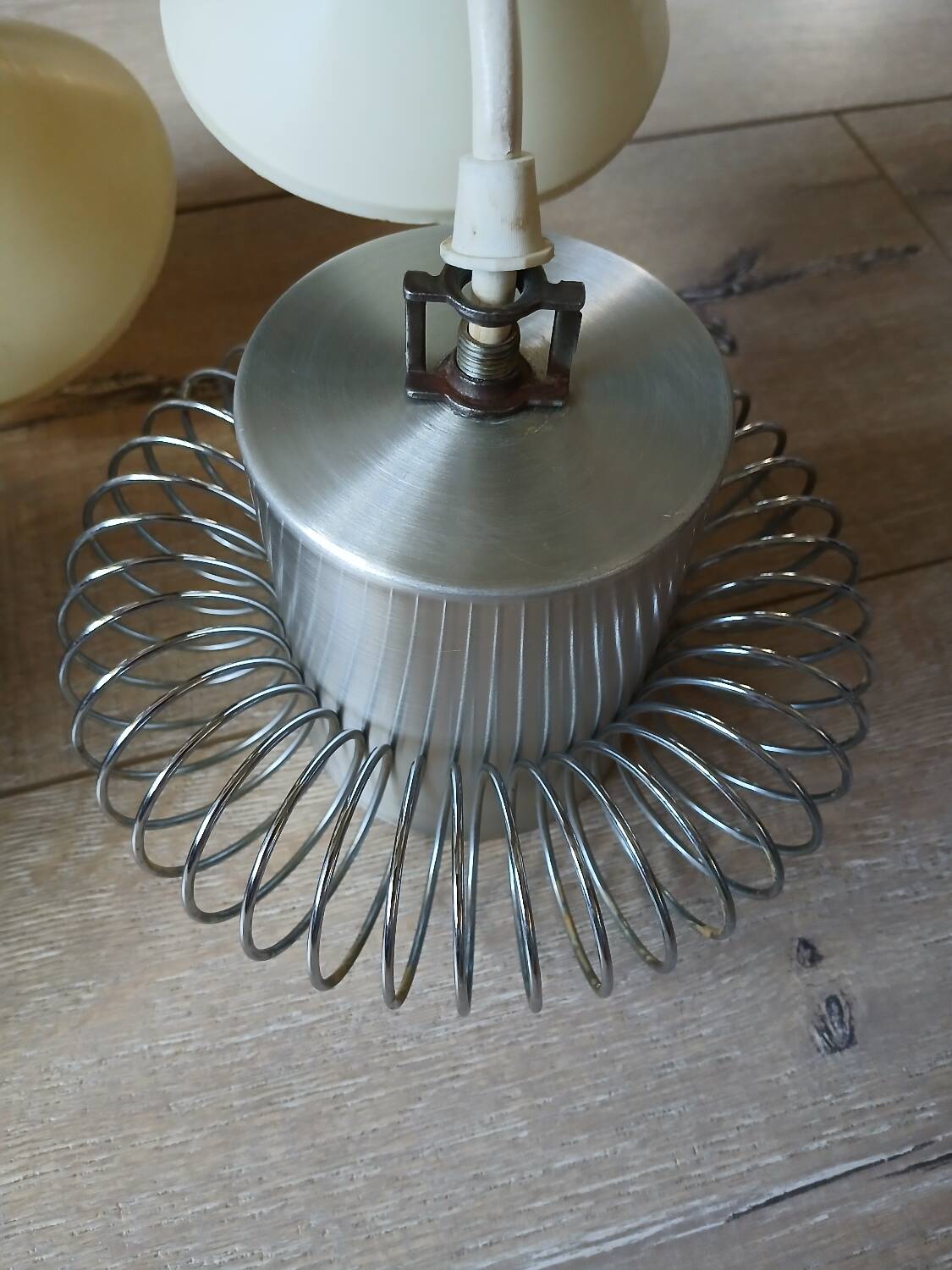 Pair of 70s pendant lights