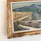 Provence oil from the 1950s under glass