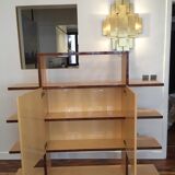 Sycamore time wooden bookcase shelf Deco