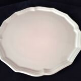 Salins earthenware cake plate