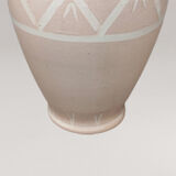 1960s Pink Vase in Ceramic by Deruta