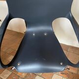 Lot of two design armchairs