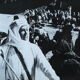 Press photo of the filming "Lawrence of Arabia" David Lean