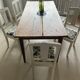 5 relooked antique chairs
