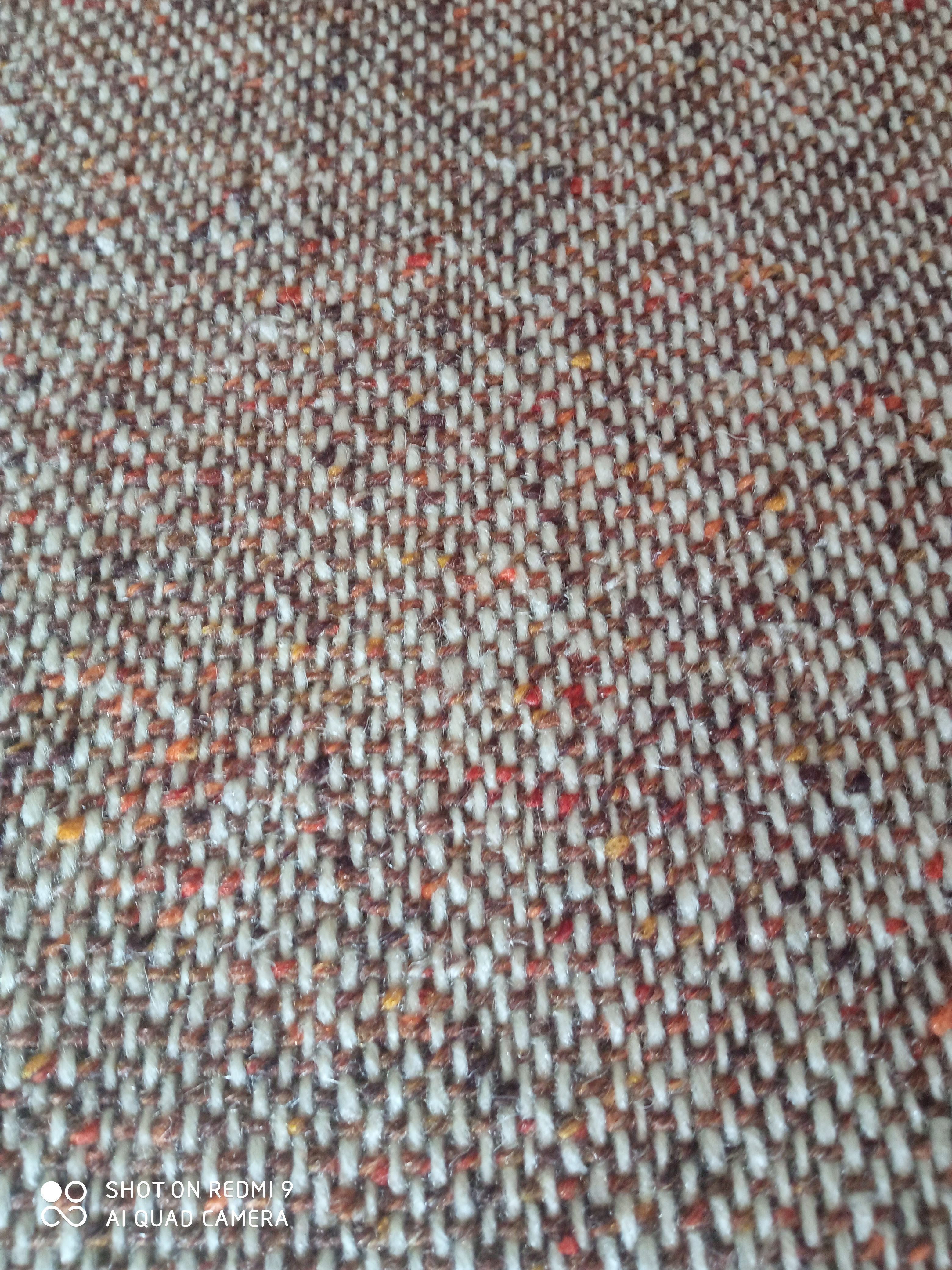 6 KS möbler chairs in teak and wool Kvadrat 60s