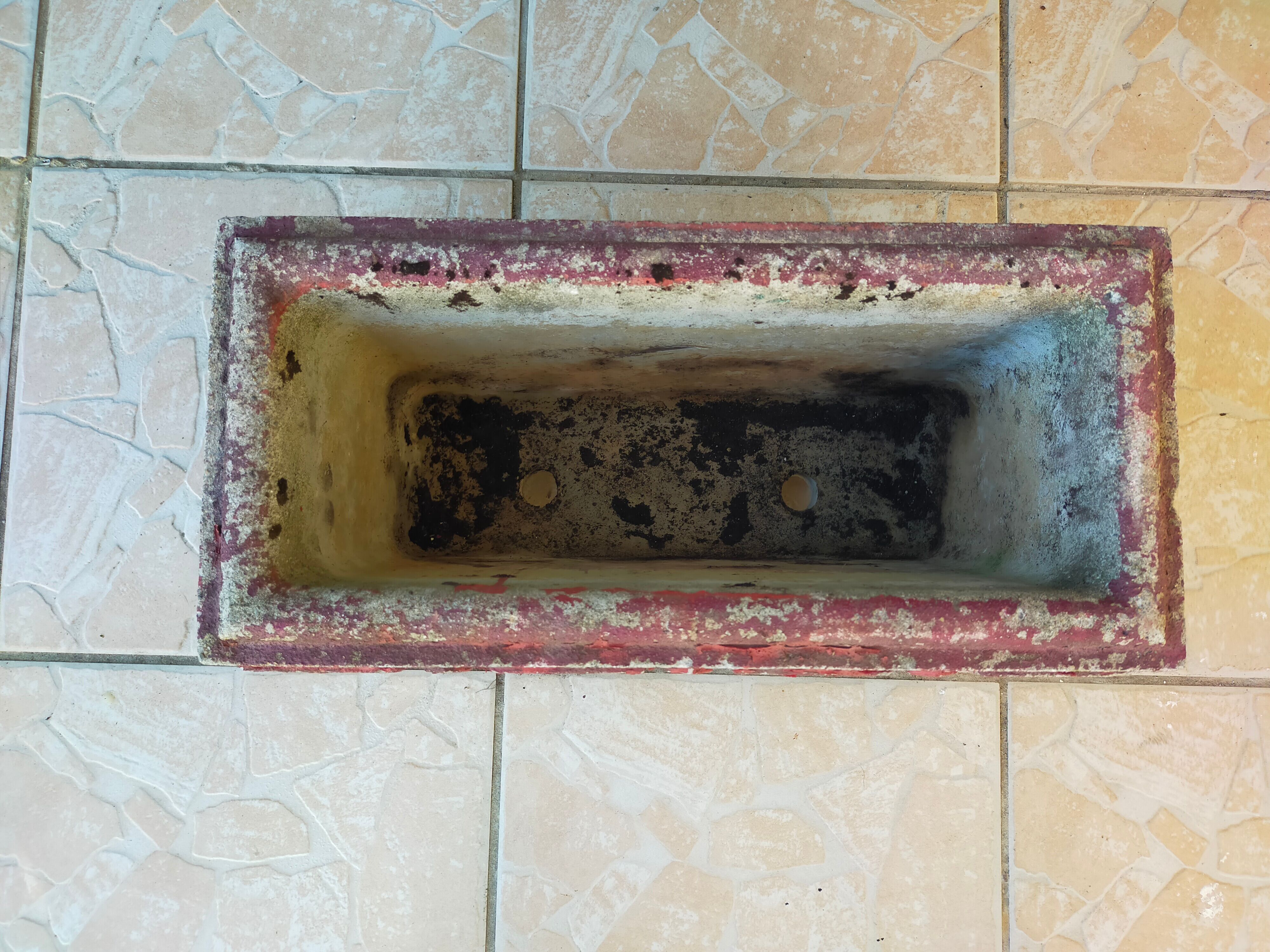 Art Deco period concrete planter