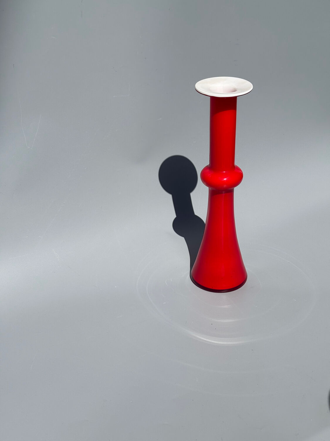 Vase verre soufflé Kastrup Holmegaard, Danemark,1960