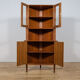 Mid-Century Modern Teak Corner Cabinet, Denmark, 1960s