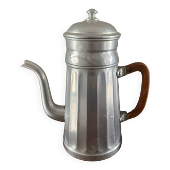 Vintage aluminum coffee maker