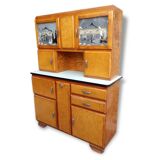 Buffet vintage glass mirror 50s