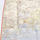 Vintage map of Marseille 1970