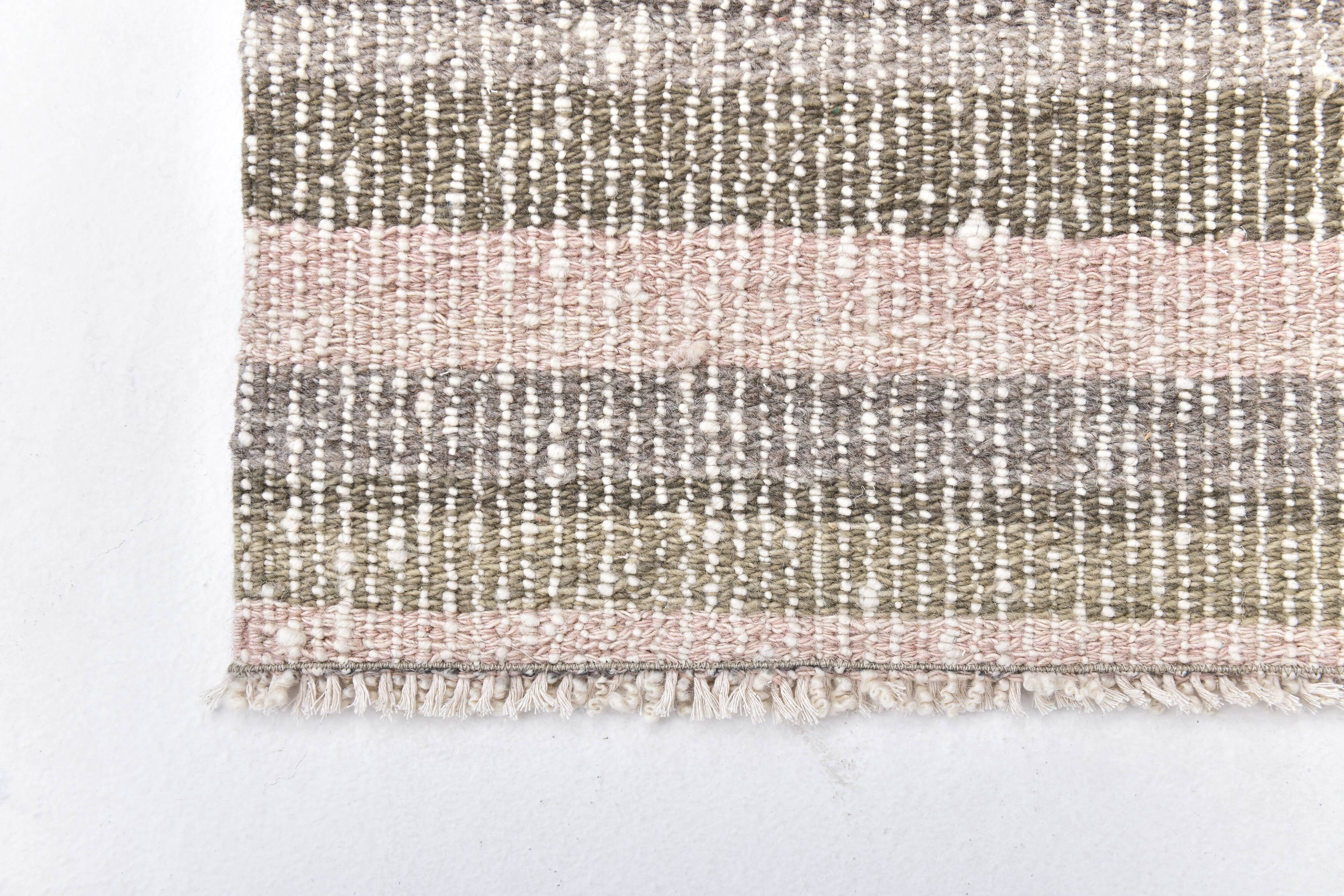 212x145 pink green wool kilim rugs, organic wool kilim rugs, scandinavian k