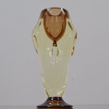 Mid-century Art Glass Vase,Chribska,1960's.