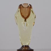 Mid-century Art Glass Vase,Chribska,1960's.