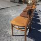 7 chaises de bistrot en bois courbé Baumann