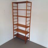 Vintage stick cabinet from the 50s/60s, 180 x 80 x 37 cm