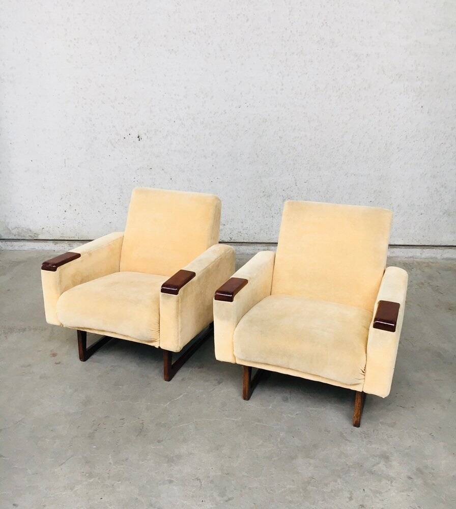 Set of Midcentury Danish Armchairs, 1950s