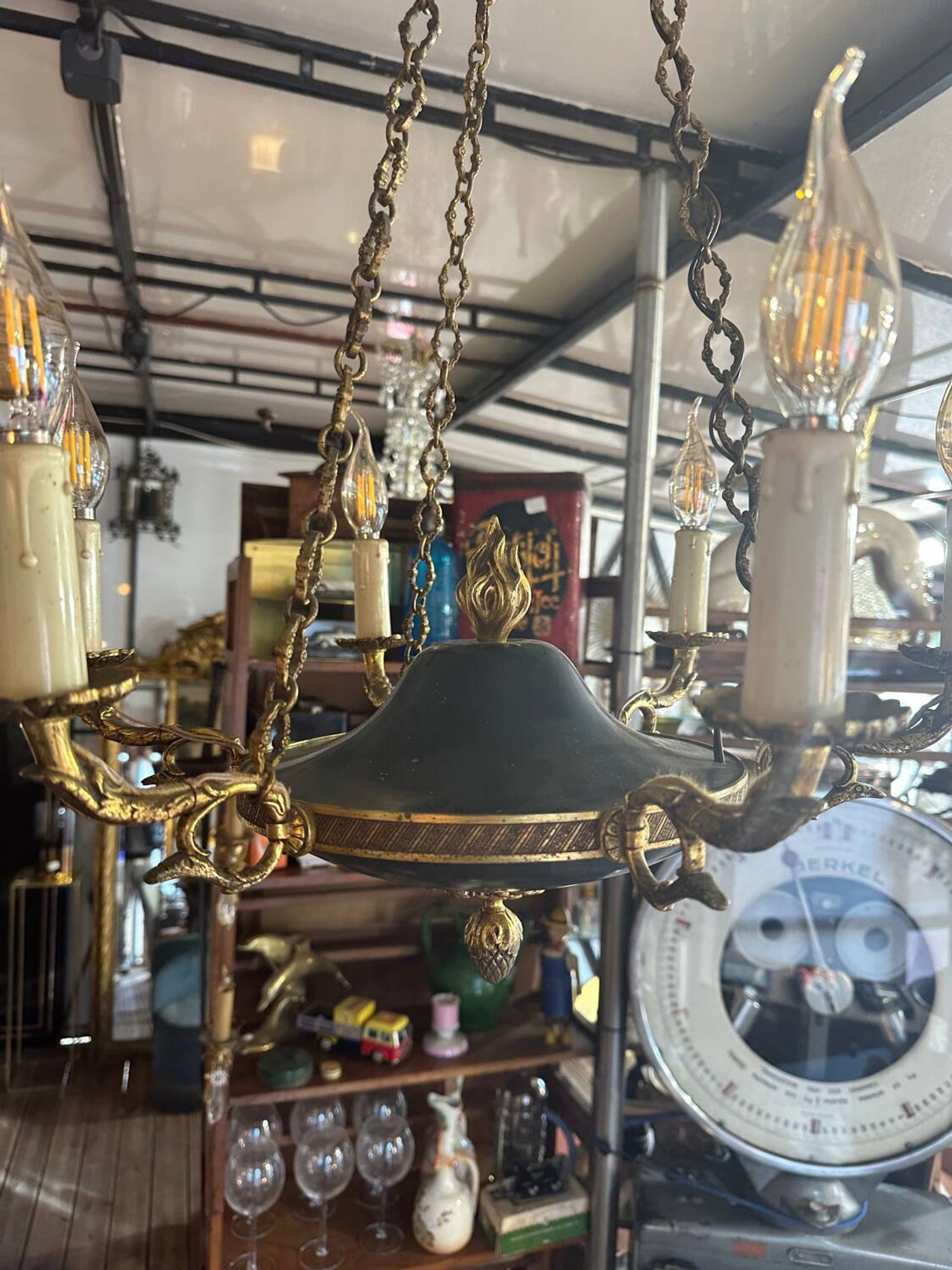 Napoleon III Empire Style Chandelier.