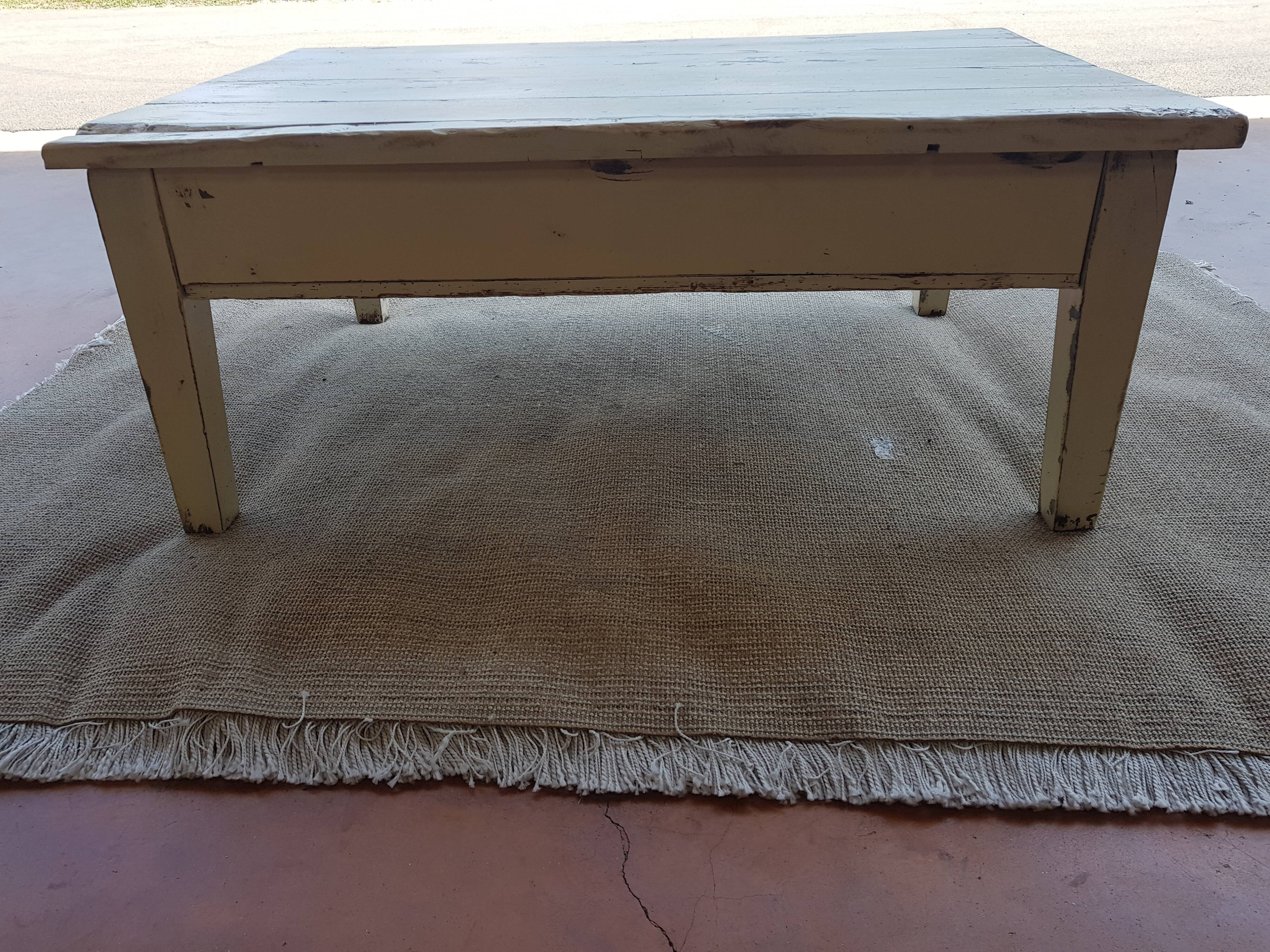 Vintage old coffee table early 20th s