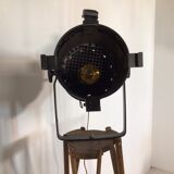 theater spot on wooden tripod