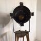 theater spot on wooden tripod