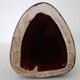 Large vintage Fat lava and enamel vase, H40cm