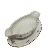 Art Deco gravy boat from Tielsch / Walbrzych, Poland, 1950s