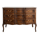 Classic style brown wooden chest of drawers